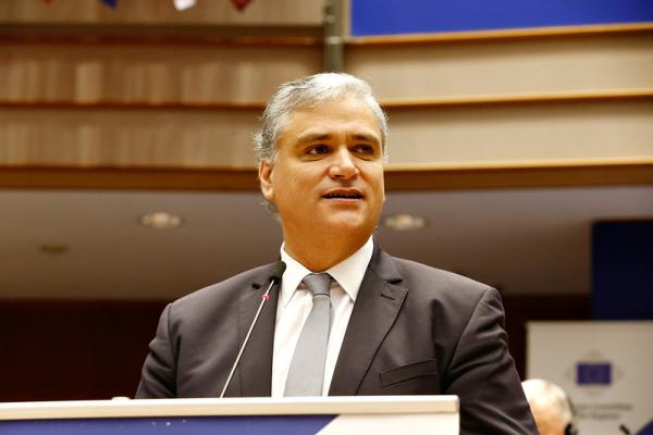 Portrait of Vasco Alves Cordeiro, President of the European Committee of the Regions 